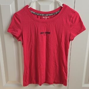 Juicy Couture Hot Pink Logo Tee